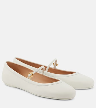 Ballerine Mary Jane Carla in pelle | Gianvito Rossi