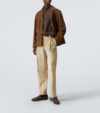 Gerade Hose aus Baumwoll-Cord | Canali