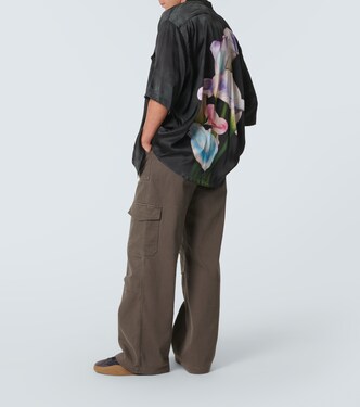 Camisa de satén estampada | Acne Studios