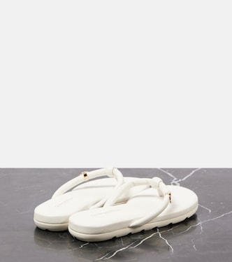 Tongs Juno en cuir | Gianvito Rossi