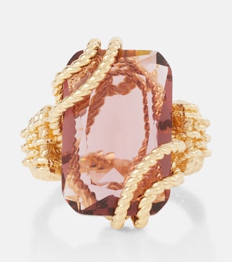 Ring Bloom mit Kristall | Zimmermann