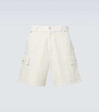 Denim cargo shorts | Prada