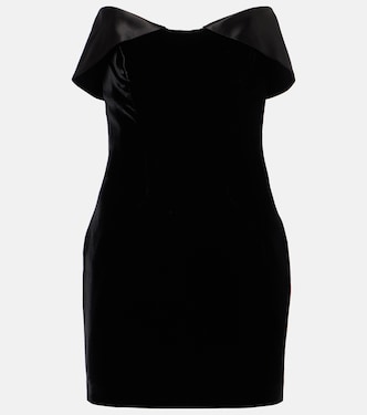 Minikleid aus Samt | Mugler