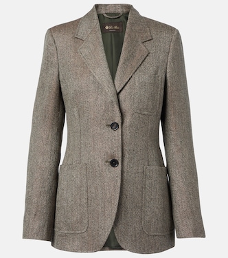 Blazer Eleanor in lino | Loro Piana