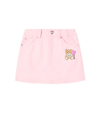 Jupe Teddy Bear en jean | Moschino Kids