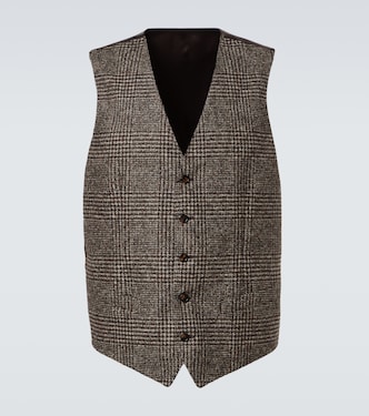 Checked single-breasted vest | Dolce&Gabbana