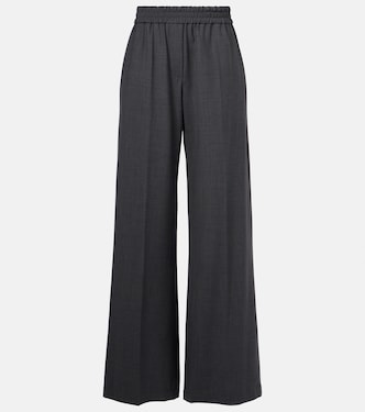 Wide-Leg Jeans aus einem Wollgemisch | Brunello Cucinelli