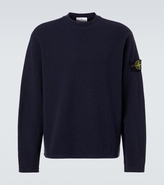 Sweatshirt Compass aus einem Wollgemisch | Stone Island