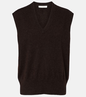 Levi cashmere sweater vest | The Row
