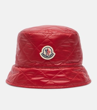 Logo quilted bucket hat | Moncler