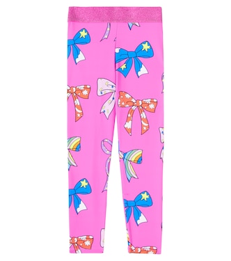 Bedruckte Leggings aus einem Baumwollgemisch | Stella McCartney Kids