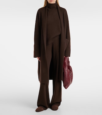 Wool and cashmere straight pants | Jardin des Orangers