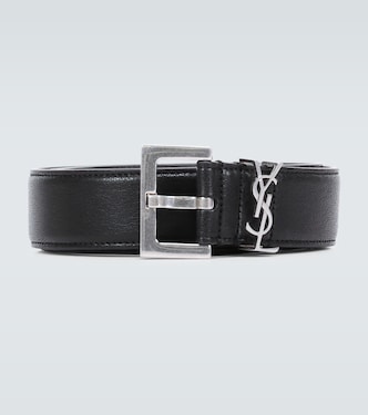 Slim leather belt | Saint Laurent