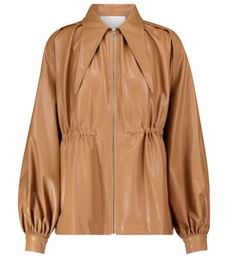 Jacke Ari aus Lederimitat | Deveaux New York