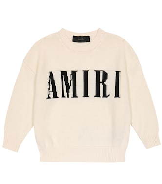 Jersey de algodón y cachemir | Amiri Kids