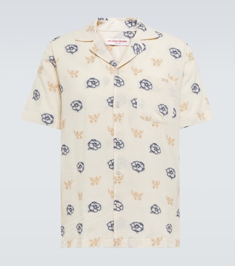 Camicia bowling Marne in misto cotone | Orlebar Brown