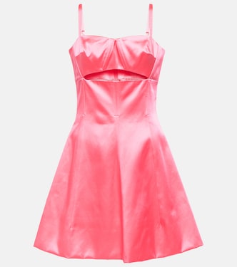 A-line cotton-blend minidress | Patou