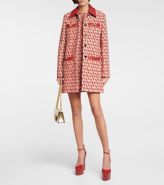 Plateau-Pumps Tan-Go 155 aus Lackleder | Valentino Garavani