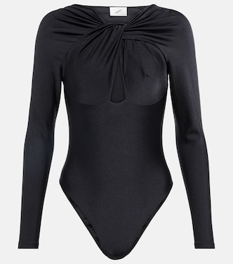 Twisted cutout jersey bodysuit | Coperni