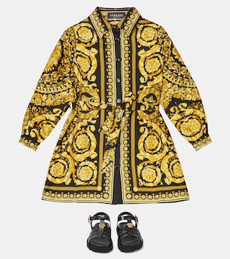 صندل من الجلد La Medusa | Versace Kids