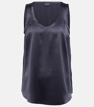 Silk-blend tank top | Brunello Cucinelli