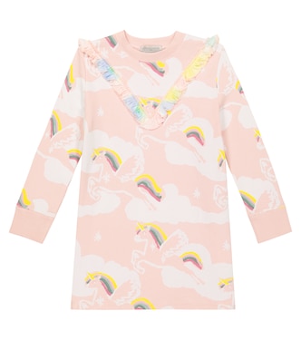 Bedrucktes Kleid aus Baumwolle | Stella McCartney Kids