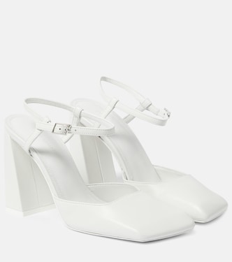 Salones Charlotte 95 de piel | Amina Muaddi