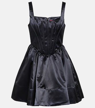 Landscape satin minidress | Staud