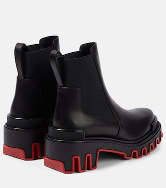 Marchacroche Dune leather ankle boots | Christian Louboutin