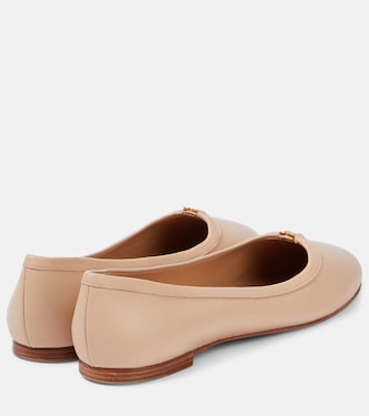 Marcie leather ballet flats | Chloé