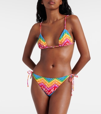 Bikini Valentino Chevron 24 con stampa | Valentino