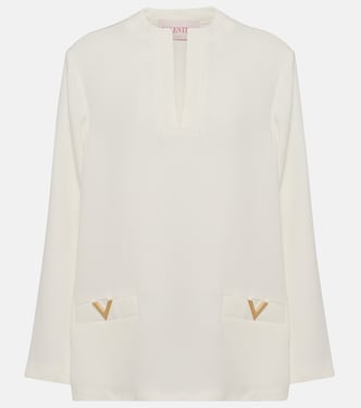 Top VGold in seta | Valentino