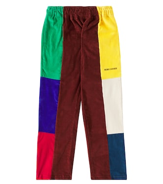 Bobo Chooses colorblocked corduroy pants | Bobo Choses