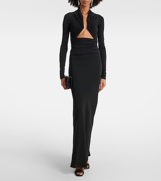 Top en jersey à découpes | Rick Owens