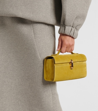 Pochette Symmetry en daim | Savette