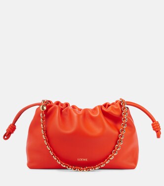 Flamenco Medium leather clutch | Loewe