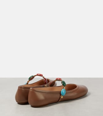 Ballerine Mary Jane Shanti in pelle | Gianvito Rossi