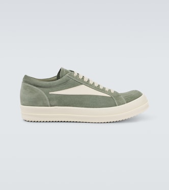 Sneakers Vintage Sneaks Low aus Veloursleder | Rick Owens