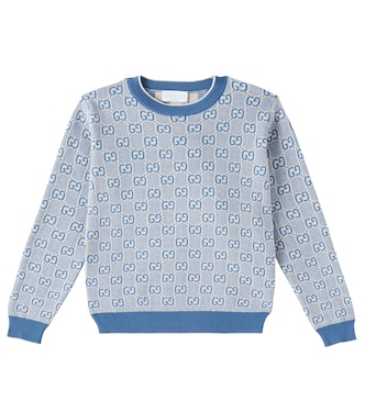 GG cotton jacquard sweater | Gucci Kids