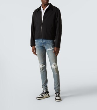 Distressed Skinny Jeans Micro Starburst | Amiri