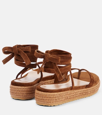 Suede espadrille sandals | Gianvito Rossi