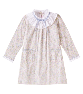Bedrucktes Kleid Odisea aus Baumwolle | La Coqueta
