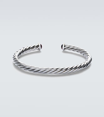 Cable 14kt gold and sterling silver cuff bracelet | David Yurman