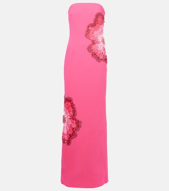 Layana embellished strapless gown | Rebecca Vallance