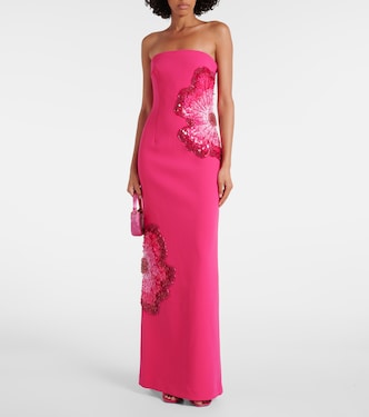 Layana embellished strapless gown | Rebecca Vallance