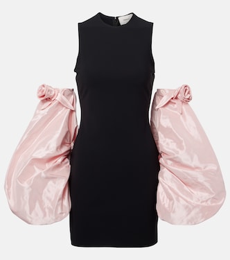 Floral-appliqué minidress | Coperni