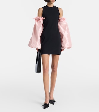 Floral-appliqué minidress | Coperni