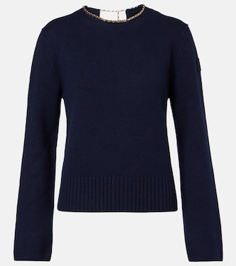 Pullover in lana e cashmere a coste | Moncler