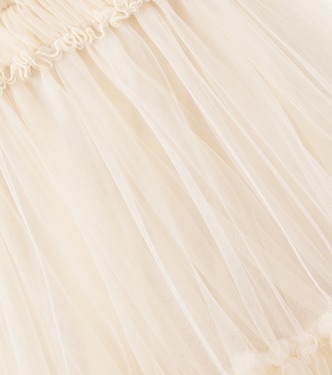 Ruffled tulle dress | Monnalisa