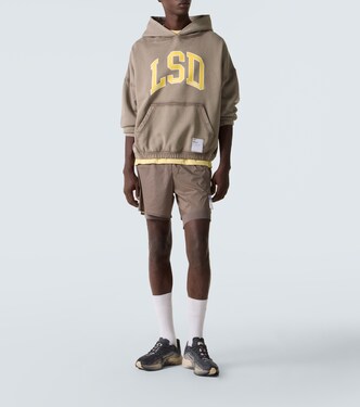 Sweat-shirt à capuche SoftCell imprimé | Satisfy
